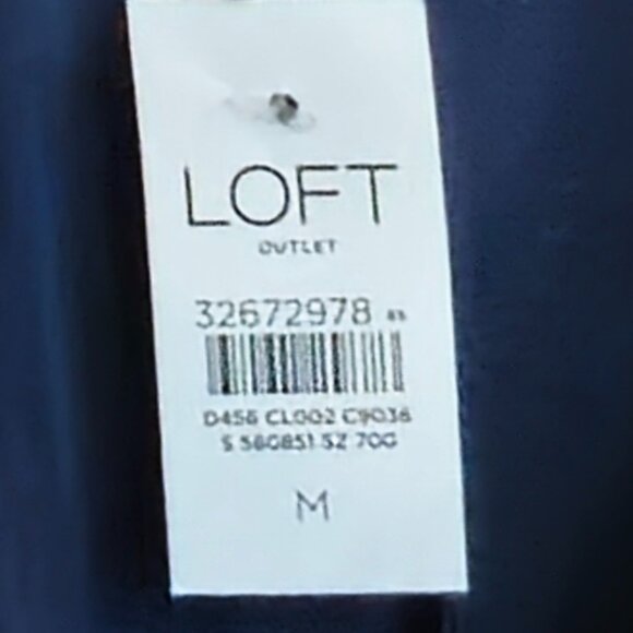 Loft Outlet M Navy Pullon Pant - Picture 3 of 6